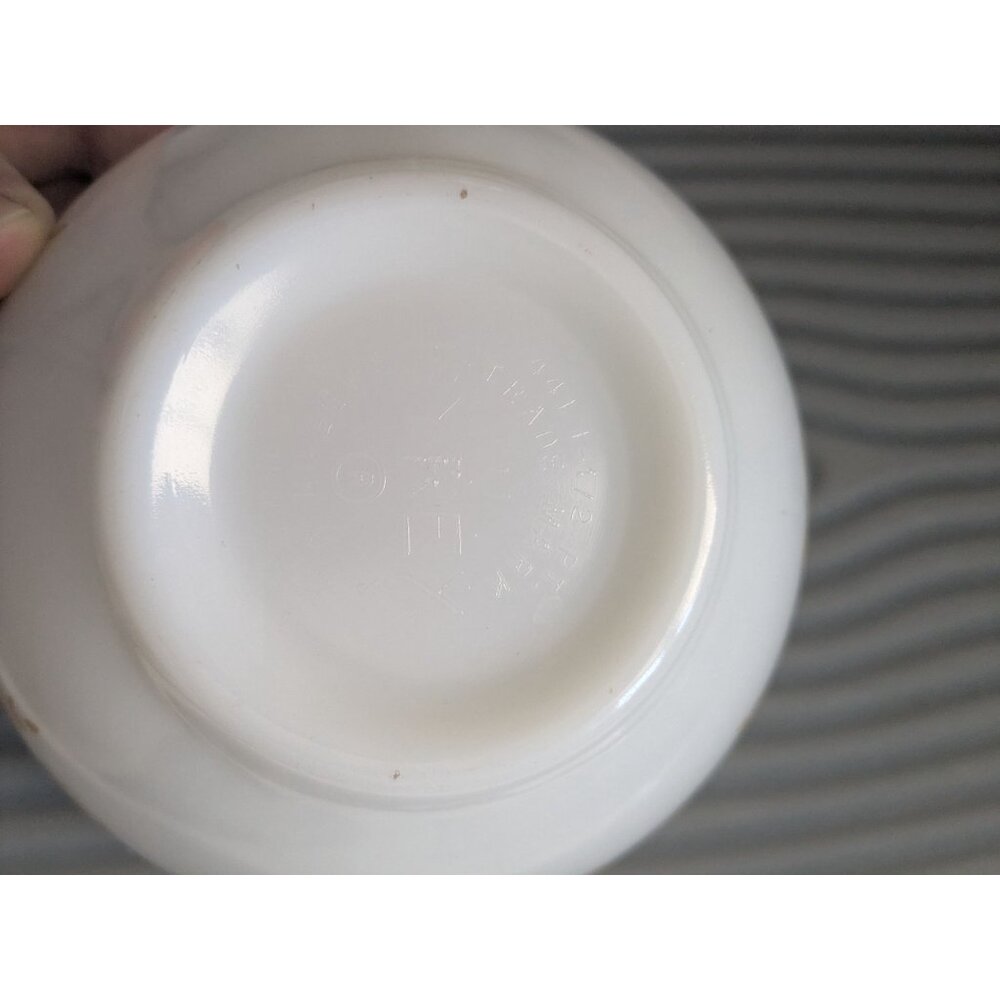 Pyrex Butterfly Gold Cinderella glass Bowl 441 1-1/5 PT coffee Mug D handle - Picture 10 of 16